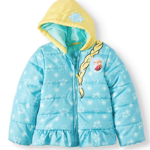 NWT Frozen Toddler Girl Winter Jacket